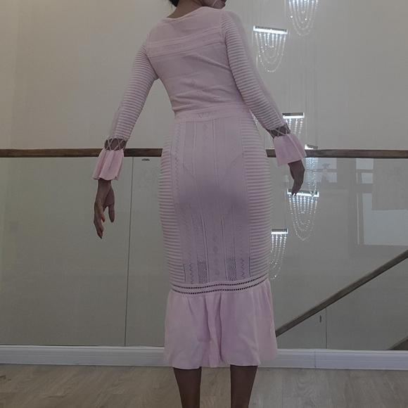 Shift peach color bebe dress - Picture 6 of 6